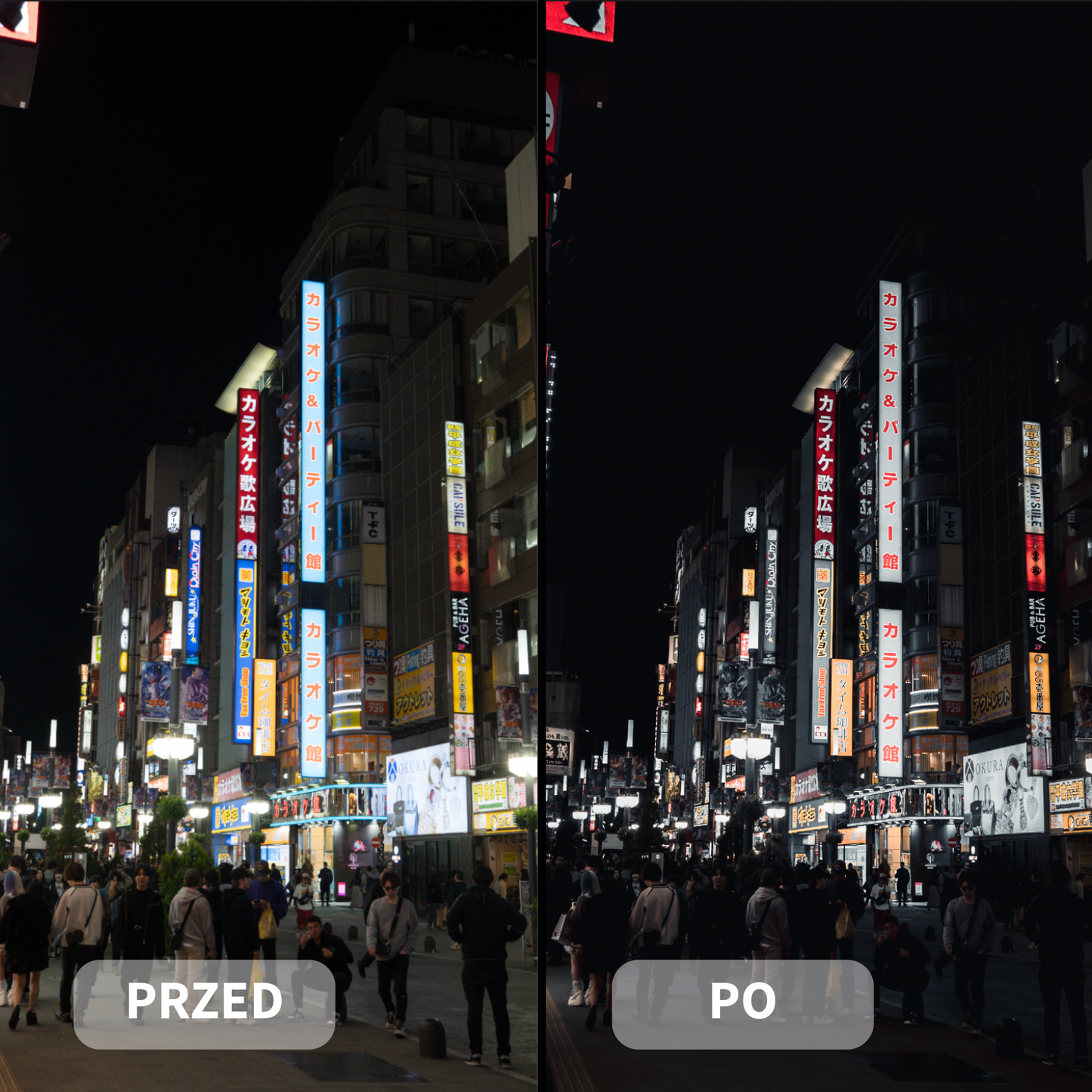 PRESET DARK: Mroczny Preset do Lightroom (12 Presetów)