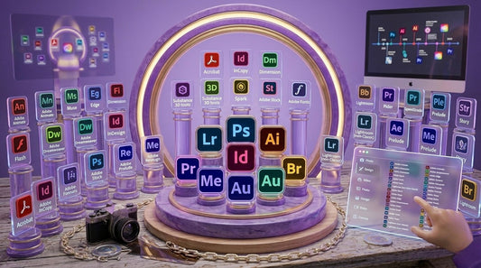 Wszystkie programy od Adobe i ich omówienie