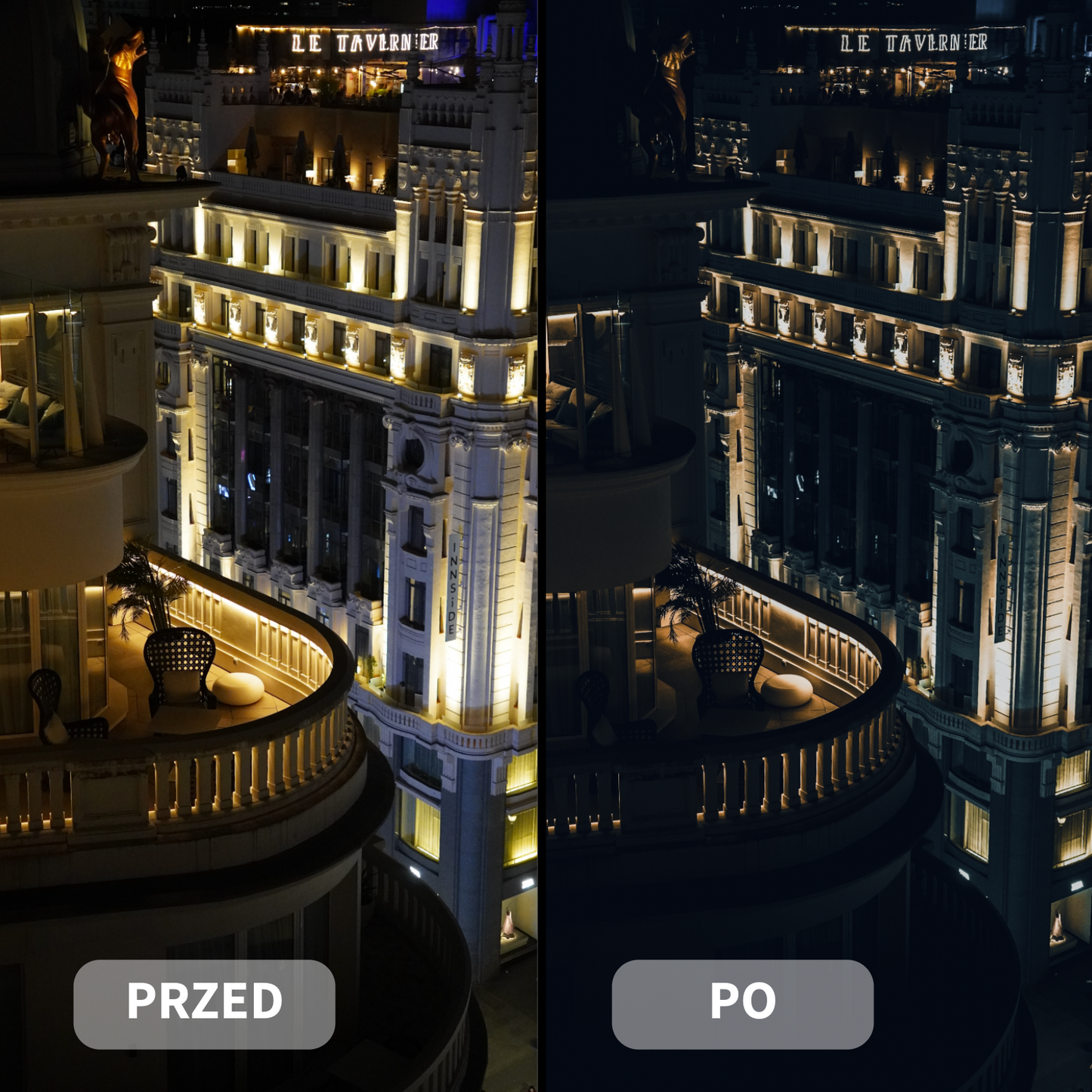 PRESET DARK: Mroczny Preset do Lightroom (12 Presetów)